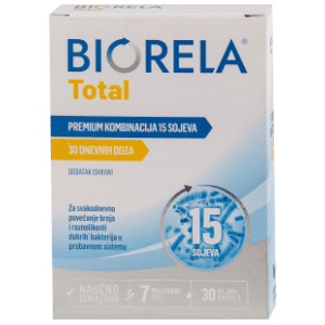 BIORELA Probiotik Total kapsule 30kom