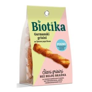 BIOTIKA gurmanske grisine sa ljutom papričicom 100g