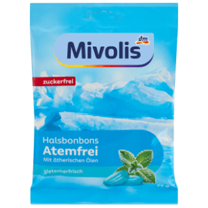 Bombone MIVOLIS osvežavajuće bez šećera 75g