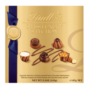 Bombonjera LINDT swiss luxury selection 143g