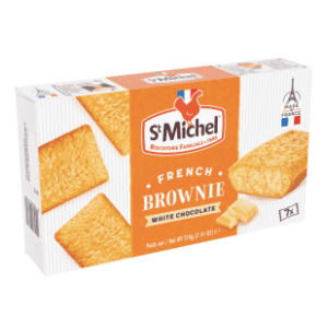 Brauni SAINT MICHEL sa belom čokoladom 210g