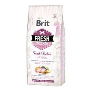 BRIT Fresh puppy healthy growth hrana za pse piletina 12kg