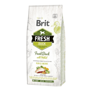 BRIT Fresh run & work hrana za aktivne pse pačetina 12kg