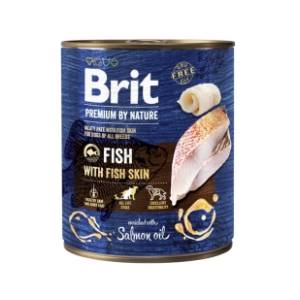 BRIT Premium by nature hrana za pse riba i riblja koža 800g