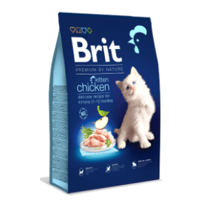 BRIT Premium by nature kitten hrana za mačiće piletina 8kg