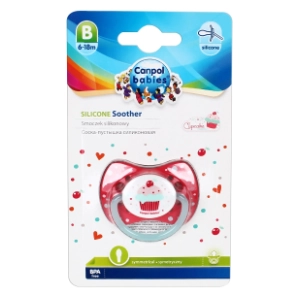 CANPOL BABIES varalica Cupcake symmertrical (6-18m) roze