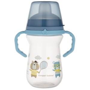 CANPOL BABIES šolja sa kljunom Bonjour Paris 250ml plava