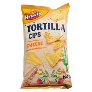 Čips HRUSTY tortilja sir 150g