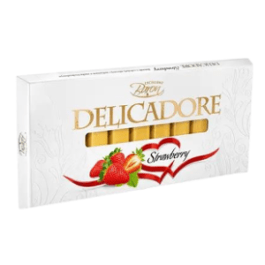Čokolada DELICADORE jagoda 200g