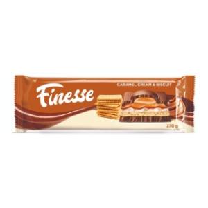 Čokolada FINESSE caramel cream & biscuit 270g