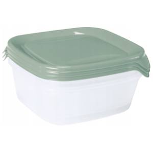 CURVER set kutija za hranu Fresh & go 3x800ml zeleni