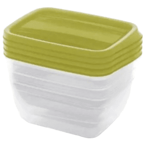 CURVER set kutija za hranu Vedo 4x750ml zeleni