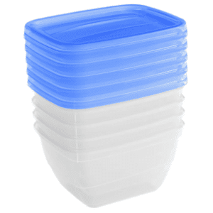 CURVER set kutija za hranu Vedo 5x0,25l plavi