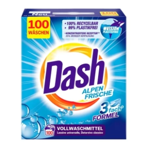 DASH Alpen frische deterdžent za veš 100 pranja (6g)