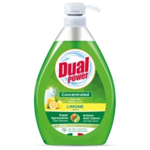 Deterdžent za posuđe DUAL Power koncentrovani limun 1l