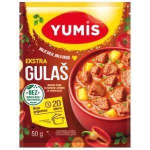 Dodatak YUMIS sa povrćem i začinima za goveđi gulaš 50g