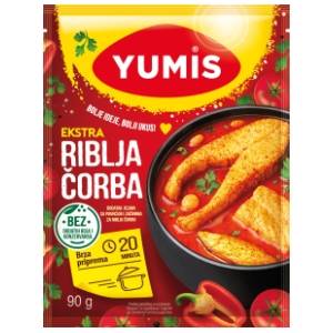 Dodatak YUMIS sa povrćem i začinima za riblju čorbu 90g