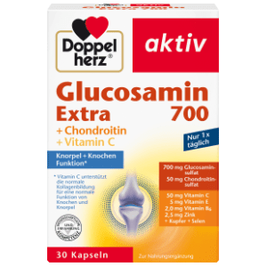 DOPPELHERZ Glukozamin extra 700mg kapsule 30kom