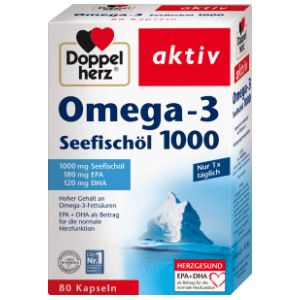 DOPPELHERZ Omega 3 kapsule 80kom