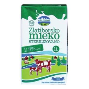 Dugotrajno zlatiborsko mleko PK ZLATIBOR 2,8%mm 1l