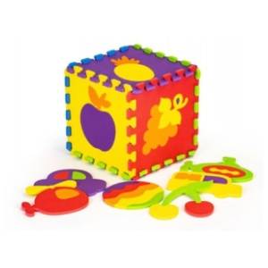 Edukativna puzzle podloga za igru Voće ECO TOYS