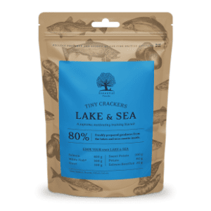 ESSENTIAL Tiny crackers lake & sea trening poslastica za pse riba 100g