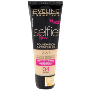 EVELINE Selfie time tečni puder 04 natural 30ml