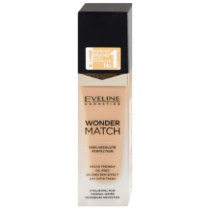 EVELINE Wonder match tečni puder 40 sand 30ml