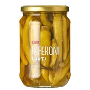 Feferoni K PLUS ljuti 620g