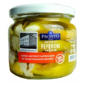 Feferoni PRONTO sa sirom 370g