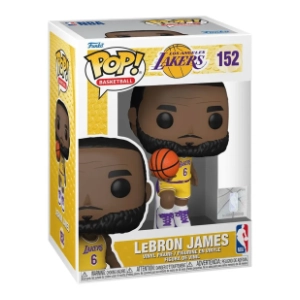 Figura Lebron James Yellow Jersey NBA FUNKO