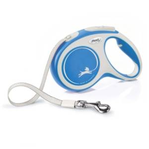 FLEXI Comfort tape povodac za pse M 5m plavi