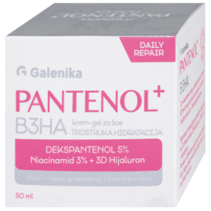 GALENIKA Pantenol b3ha krem gel za lice 50ml