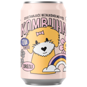 Gazirani sok DROZLI Kombuha zova 330ml