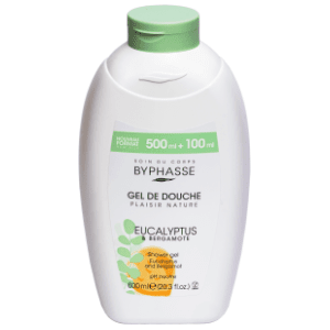 Gel za tuširanje BYPHASSE eucalyptus & bergamot 600ml