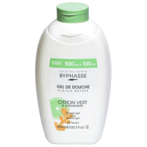 Gel za tuširanje BYPHASSE lime & ginger 600ml