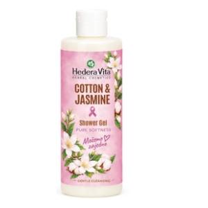 Gel za tuširanje HEDERA VITA cotton & jasmine 400ml