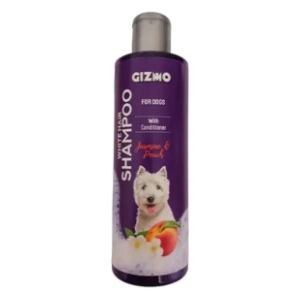 GIZMO šampon sa regeneratorom za bele pse jasmin i breskva 250ml