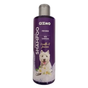 GIZMO šampon sa regeneratorom za bele pse vanila i jasmin 250ml