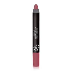 GOLDEN ROSE Matte crayon ruž za usne u olovci 08