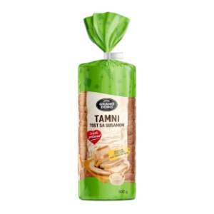 GRANO DORO Tost hleb tamni sa susamom 500g