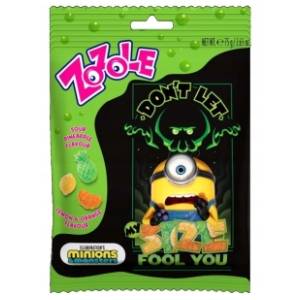 Gumene bombone ZOZOLE sour minion 75g