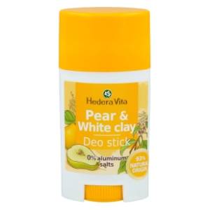 HEDERA VITA Pear & white clay dezodorans u stiku 50ml
