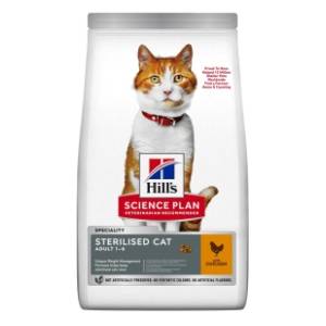 HILL'S Science Plan sterilised adult hrana za mačke piletina 10kg
