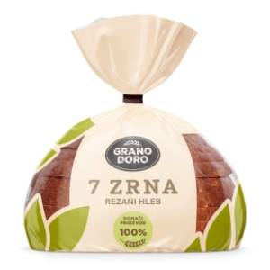 Hleb GRANO DORO 7 zrna rezani 350g