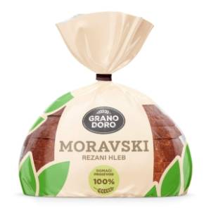 Hleb GRANO DORO moravski rezani 350g