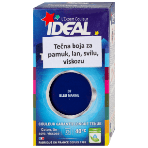 IDEAL boja za tkaninu teget 90g