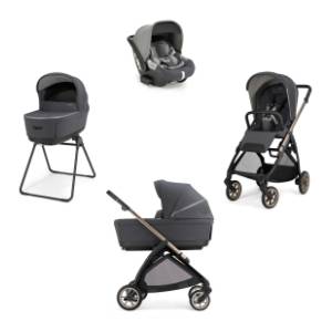 INGLESINA kolica za bebe 3 u 1 Electa Darwin Garage grey