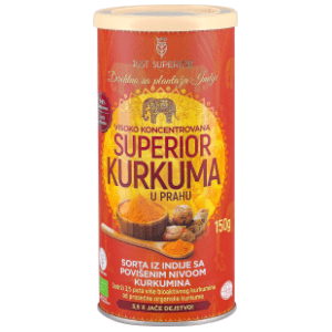 JUST SUPERIOR koncetrovana superior kurkuma u prahu 150g
