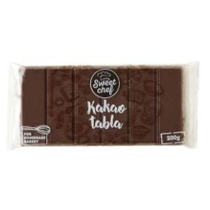 Kakao tabla SWEET CHEF crna 200g 